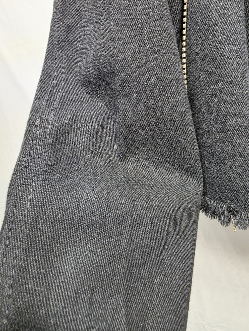 Rhinestone Cropped Jacket Black XL NWT Y2K Glam Denim Blvd - Picture 4 of 13